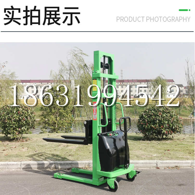 大堂区电动叉车堆高车液压铲车电瓶1吨2吨站驾步行式小型全自动叉车